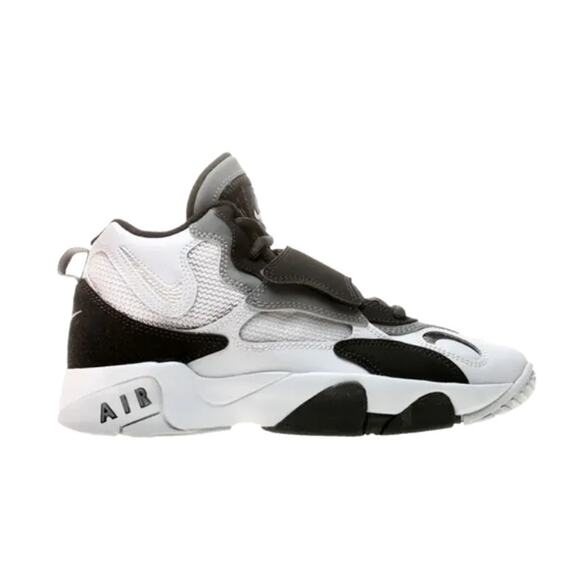 Nike Air Max Speed Turf GS Basketball Shoes Wolf Grey/Metallic Silver Kids 6.5Y - Picture 1 of 8